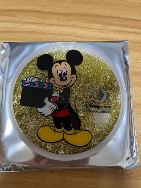 ディズニーストア 30周年 記念 オリジナルグリッターコースター コースター ミッキー