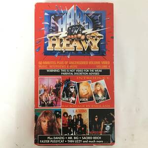 BT1/13 HARD N HEAVY Vol.4 IRON MAIDEN SKID ROW 等 VHS〇