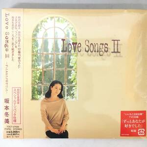 BT1/86 新品 未開封 CD　坂本冬美 「 LOVE SONGS 2 Ⅱ 」初回生産限定 スペシャルデジパック仕様 見本品◆