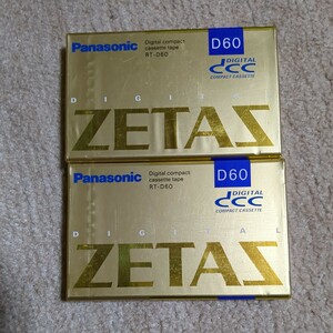 未開封品　未使用　Panasonic　パナソニック　ZETAS　DCC　RT-D60　2つ