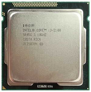 Intel Core i3-2100 CPU 動作確認済み