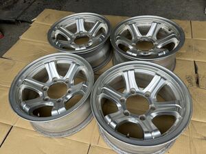 Weds KEELER ウェッズ キーラー フォース 15×7j +5 6H-139.7 アルミホイール ハイエース ランクル 等に 4本セット