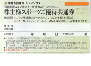 複数可/送料63円〜★1枚で2名迄割引「 マウントジーンズ那須 スキー場【 リフト割引券 】」東急不動産株主優待券(スポーツ優待共通券)