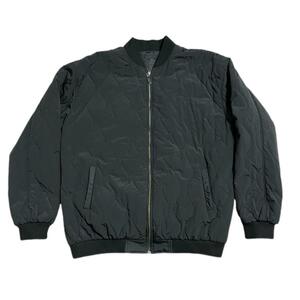 90s 00s SEAN JOHN VINTAGE ショーンジョン ビンテージ ビッグサイズ 中綿入り ブルゾン ジャケット キルティング　ブラック　y2k B系 3XL