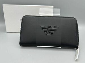 ●EMPORIO ARMANI ラウンドファスナー 財布 YEME49 YFE6J エンポリオ アルマーニ ウォレット 小物