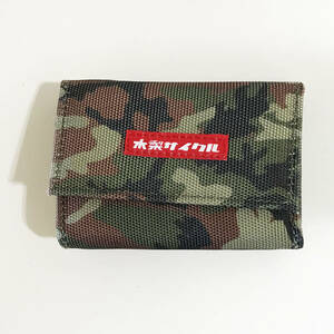 [ free shipping!] new goods unused goods! tree pear cycle [ Mini wallet ] camouflage pattern 