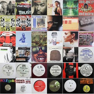 45枚 HipHop/R&B 12inchアナログレコード 90s-00s 歌モノ ミドル アングラ Rap/DJ/CLUB/Dance 大量セットまとめて★738v20