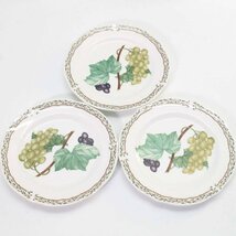 Noritake ノリタケ プリマチャイナ ロイヤルオーチャード プレート4種類 9枚セット フルーツ柄 大皿 中皿 小皿 オーブン対応◆743f22_画像2