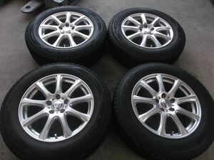 ★超特価！デュファクトDS9　7.0J×17　IS48　114.3/5H　225/65R17　スタッドレス付！CR-V・エクストレイル・CX-5・CX-8等【B-596】