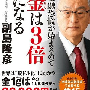 【新品 未使用】金融恐慌が始まるので 金は3倍になる 副島隆彦 送料無料