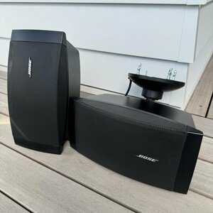 全国送料無料 正常動作品 状態良好 BOSE FreeSpace DS40SE LoudSpeaker 全天候型フルレンジスピーカー ボーズ 天吊りブラケット付属 ペア