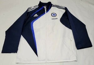 00s ADIDAS chelsea トレーニングジャケット XO XL プレミアリーグ サッカー チェルシー アウター アディダス