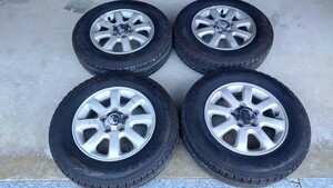 【used】パジェロミニ 三菱 純正 ヨコハマ 175/80R15 バリ山 2021年製 アルミホイール タイヤ 4本セット 5穴