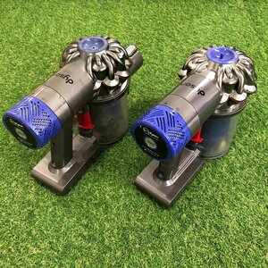 ★格安☆　Dyson　ダイソン　サイクロンコードレスクリーナー　V6(SV09)(4穴)(カラー/パープル)+V6(SV09)(4穴)(カラー/ブルー)　セット