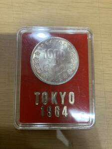 1964年 東京オリンピック 昭和39年 1000円 千円銀貨 記念硬貨 コレクター コレクション 骨董　1000円玉 千円玉 メダル コイン ケース入り②