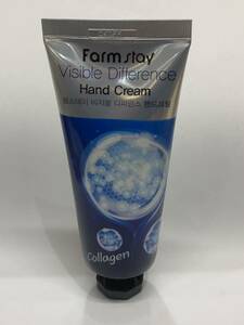 Farmstay Visible Difference Hand Cream Collagen 100g ハンドクリーム 韓国コスメ 新品未使用 コラーゲン