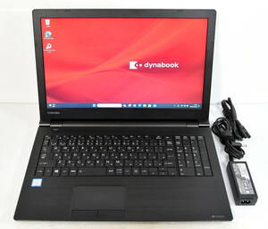 ☆ Dynabook B65/J Core i5-8250U 1.6(3.4)GHz 8CPU/SSD 256GB/8GB/15.6W/無線/Bluetooth/Sマルチ/Office 2021/最新W11 & リカバリ ☆1233