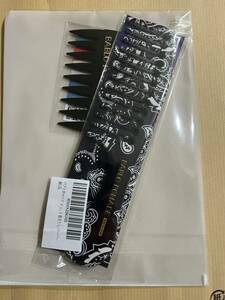 [ new arrivals commodity ] bar bar . eyes comb wide comb .( navy blue peiz Lee pattern )2 point set & mesh comb Bab ropoma-do