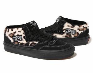 【28.5cm】 Supreme Vans Leopard Half Cab Black シュプリーム　バンズ　ハーフキャブ　レオパード　豹柄　