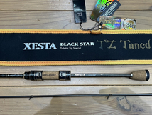 【極美品・自宅保管品】ブラックスターソリッド BLACK STAR TZ TUNED S66 6'6 / 2ピース / LURE : 2-12g / Line : 0.2-1.2_画像3