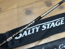 【美品・自宅保管品】Abu Garcia SALTY STAGE Baitfinesse Custam SBFC-732LT-KR 7'3 / 2ピース / Lure : 2-15g / Line : 6-12lb_画像4