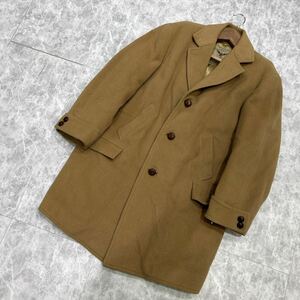 OO1 @ 着心地抜群!! 'ALL HIMALAYA WOOL 100%'The Tyrotean Loden メルトンウール トグル釦 チェスターコート 36 メンズ 上着 アウター 