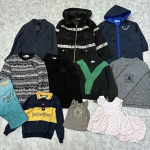 1円~ ＊ まとめ売り '子供服 12点セット' Yves saint Laurent / DOLCE&GABBANA / LANCEL / CELINE / JOHN GALLIANO キッズ 赤ちゃん 卸売り