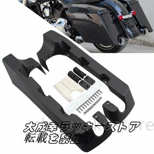 4 延伸 ハードサドル 延長 カスタム 高品質 ハーレーツーリングロードキングウルトラストリートグライド1994-2013