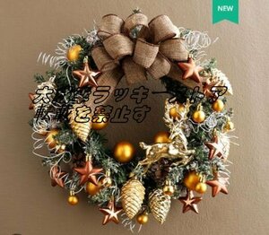  shop manager special selection hand made * Christmas wreath 35cm* gorgeous * lease * wall decoration * entranceway lease * party for 