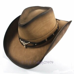 O776* new goods kau Boy hat Western hat ten-gallon hat hat wide‐brimmed cap man and woman use studs lady's men's 