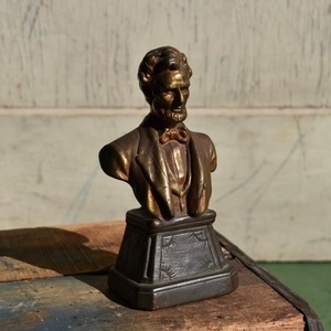 Vintage USA Ornament 'Abraham Lincoln' リンカーン オーナメント 置物 インテリア お土産 アメリカ アンティーク ヴィンテージ Y-1917