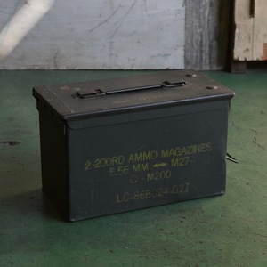 Vintage USA AMMO BOX A アモボックス ミリタリー 軍物 弾薬箱 インテリア 雑貨 アメリカ アンティーク ヴィンテージ Y-1964