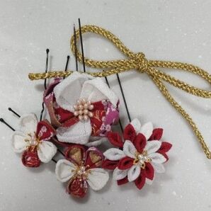 つまみ細工ハンドメイド 成人式、卒業式、七五三、浴衣、和装髪飾り