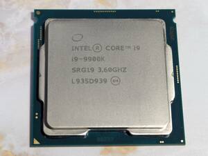 動作確認済 インテル Intel Core i9 9900K 3.6GHz 8コア16スレッド CoffeeLake SRG19