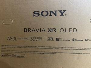 SONY ソニー 4K有機ELテレビ BRAVIA ブラビア A80Lシリーズ [55インチ] XRJ-55A80L 液晶 新品未開封