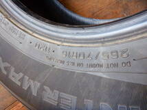 ダンロップ　ウインターマックス　SJ8 265/70R16 4本バリ物 #2　スタッドレス　冬タイヤ　スノータイヤ　 個人宅配達可能_画像6