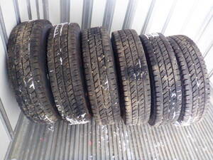 6 pcs set burr thing Elf TK16x5.5 116.5-8TC wheel studless Blizzak Blizzak W979 205/85R16 117/115L LT all country shipping possible Isuzu 