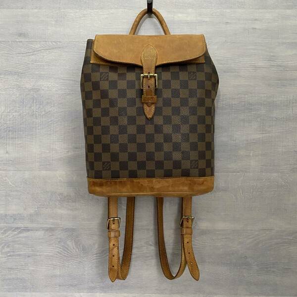 Louis Vuitton Back Pack Damier ルイヴィトン アルルカン PM N99038 ダミエ エベヌ　バックパック　リュックサック