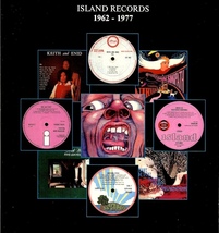 ♨ 希少カタログ本！英国アイランド・レーベル【ISLAND RECORDS 1962-1977】FAMOUS BRITISH COLLECTABLE RECORD LABELS 320ページ美品_画像1