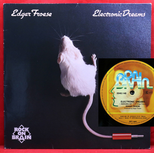 ♬ 独 限盤！Edgar Froese / Electronic Dreams【1979 Germany BRAIN Orig】★ アクアと青ざめた虚像2枚のコンピレーション ♪ 美再生