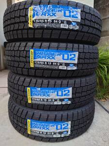 175/65R15　ダンロップ　ウインターマックスＷＭ０２　4本セット