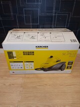 nn0909 015 KARCHER ケルヒャー STEAM CLEANER スチームクリーナー SCJTK10 PLUS ジャパネットオリジナルセット 1500W 中古 現状品_画像7