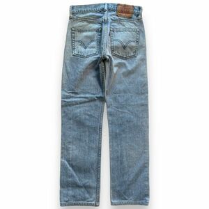 Levi's リーバイス 532 ストレート デニム パンツ コットン 紙パッチ ボトム 復刻 ジーンズ ジーパン 5ポケット 古着 W29 L32 ライトブルー