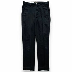 国内正規 Levi's リーバイス STA-PREST スタプレ 502 テーパード ストレッチ チノ パンツ チノパン ボトム ポリエステル W29 L30 ブラック