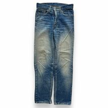 90s Levi's リーバイス 606-0217 ハイウエスト テーパード デニム パンツ PCL-441P ジーンズ ジーパン ボトム 古着 W30 L32 インディゴ_画像4