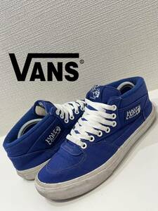 ★VANS★バンズ★HALF CAB★ハーフキャブ★オールキャンバス★スティーブキャバレロ★スニーカー★ブルー★青★US9★27.0cm★