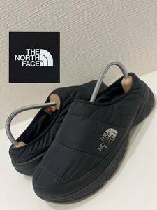 ★THE NORTH FACE★ノースフェイス★NF51582★ヌプシトラクションミュールライト★プリマロフト★防水★軽量★ブラック★黒★US6★24.0cm★