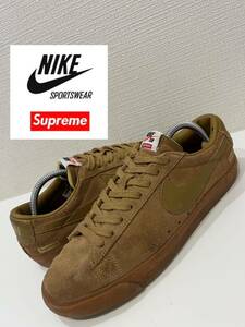 ★NIKE×Supreme★BLAZER LOW GT QS SUPREME★716890-229★ナイキ×シュプリーム★コラボレーション★ブレザー★US9★27.0cm★