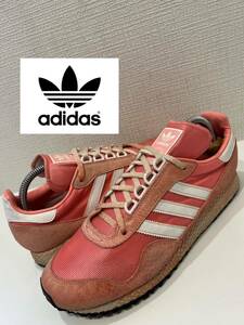 ★adidas★アディダス★NEW YORK★BY9341★ニューヨーク★スエード×ナイロン★メッシュ★ローカットスニーカー★ピンク★US8 1/2★26.5cm