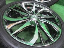 中古 ホイールタイヤ 4本 165/50R16 2020年製 9分山 レオニス TE ラジアル タイヤ グッドイヤー LS2000ハイブリッドII_画像3